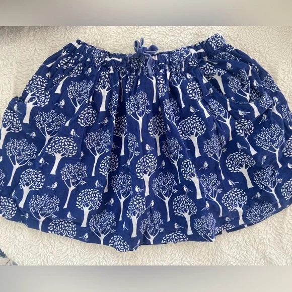 Mini Boden Blue Corduroy Skirt - Picture 1 of 2